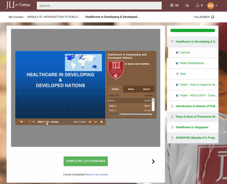 JLI Diploma Learning Management System